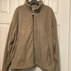 Columbia Zip Up Fleece Jacket XL